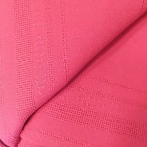 Red tablecloth